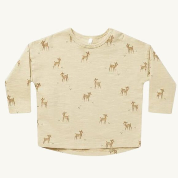 NWT - Deers Rylee + Cru long sleeves shirt, 100% organic - Picture 1 of 1